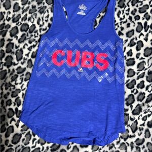 Majestic Blue and Red Cubs Tank Top